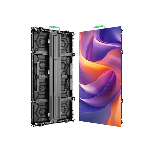 Professional PNG product image of an outdoor LED display by Visual Lab, featuring high brightness, durable weatherproof design, and advanced digital signage for outdoor advertising.صورة PNG احترافية لشاشة إل إي دي خارجية من فيجوال لاب، بإضاءة قوية وتصميم مقاوم للعوامل الجوية وحلول عرض رقمية متقدمة للإعلانات الخارجية.